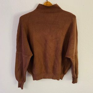 Mock Neck Sweater Top